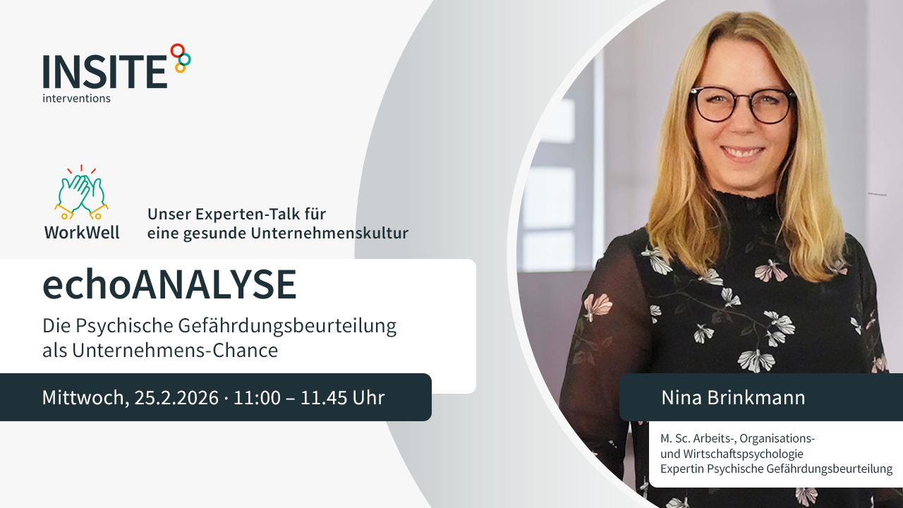 WorkWell Veranstaltung zum Thema echoANALYSE